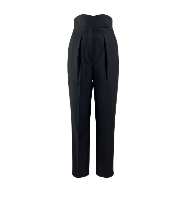 กางเกงขายาวดำ