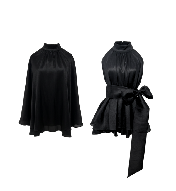 เสื้อคลุมดำ + โบดำ